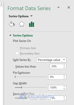 how to make a pie chart in excel list of categories