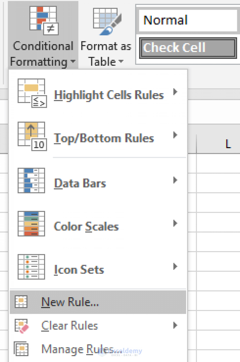 Excel Conditional Formatting Based On Another Cell Text 5 Ways 7564