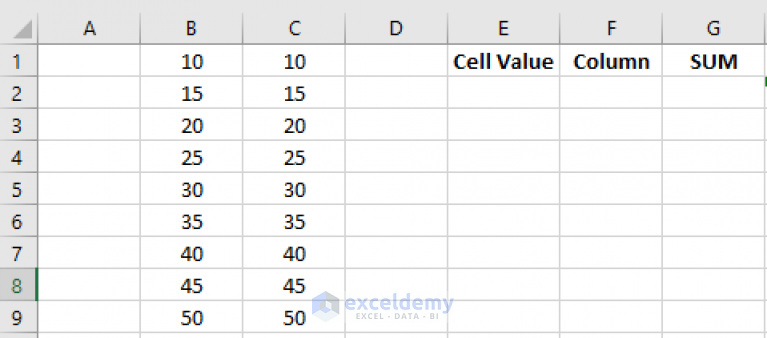 Excel Dynamic Range Based On Cell Value