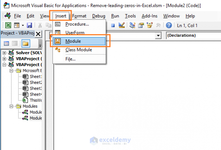 How to Remove Leading Zeros in Excel (7 Easy Ways + VBA)