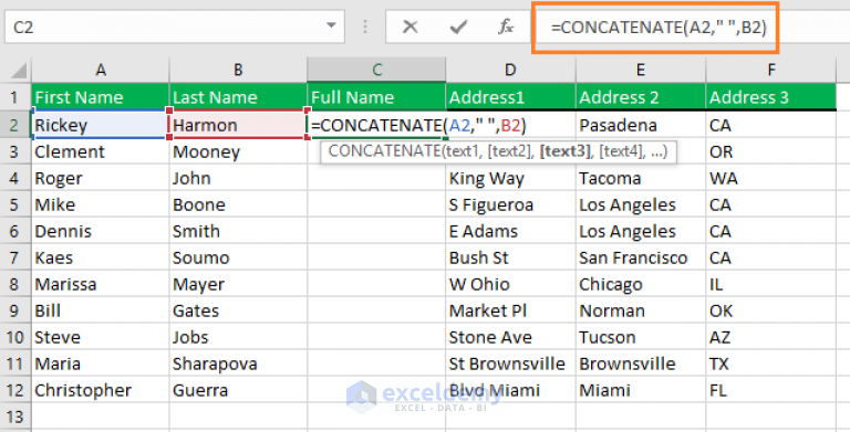 how to adjust merge cells in excel without losing data