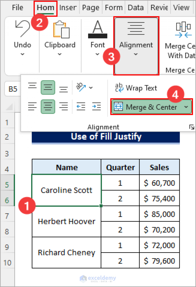 How To Merge Two Cells In Excel Without Losing Data 2 Ways 