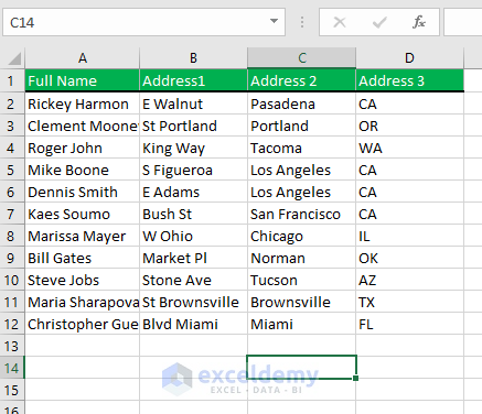 How to Merge Two Cells in Excel without Losing Any Data | ExcelDemy