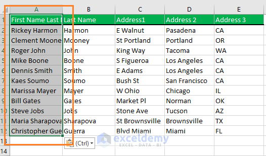 How To Merge Cells In Excel Without Losing Data Of 2 Cells Printsolpor