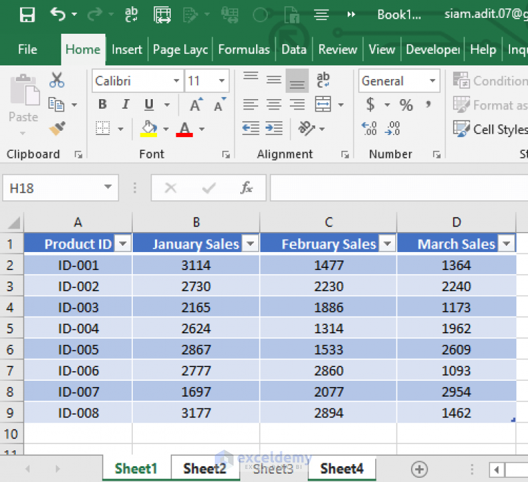 Perform The Commands To Center The Selected Worksheets Exceldemy 3848