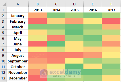 map heat excel create exceldemy methods creating