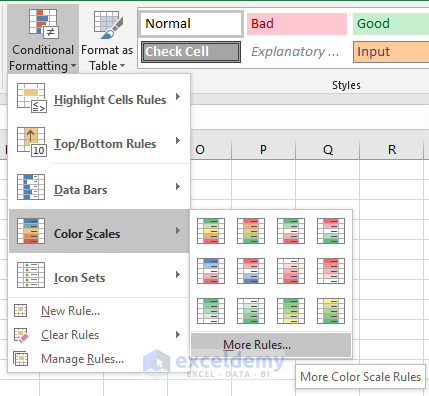 How to Create a Heat Map in Excel (4 Methods) - ExcelDemy