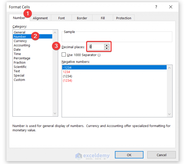 How to Round Numbers in Excel Without Formula (3 Quick Ways)