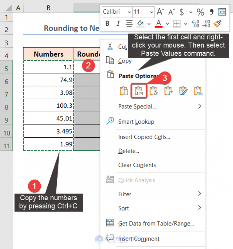 how-to-round-numbers-in-excel-without-formula-3-quick-ways