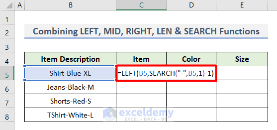 how-to-separate-words-using-formula-in-excel-exceldemy