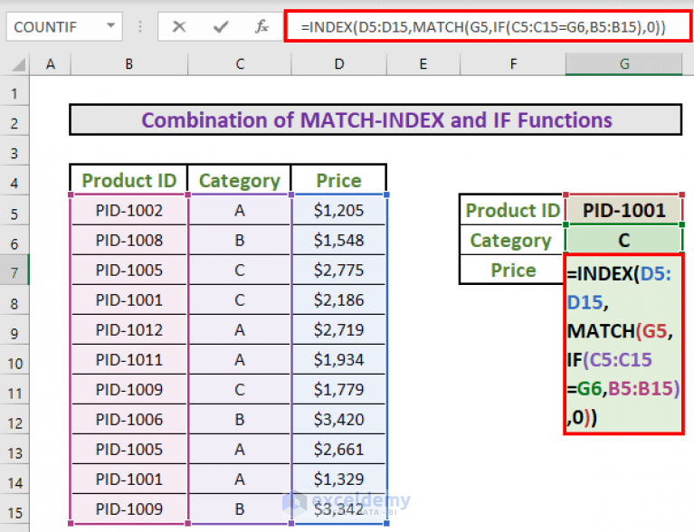 how-to-match-two-columns-and-return-a-third-in-excel