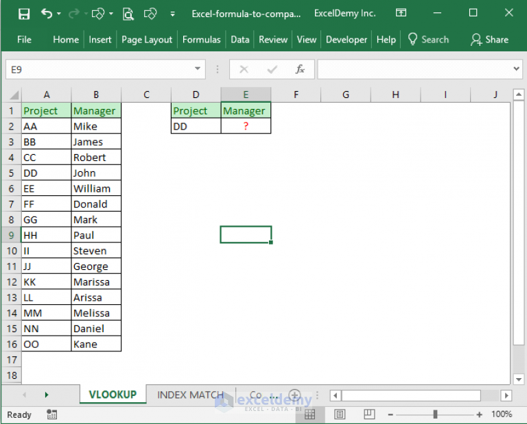 excel-formula-to-compare-two-columns-and-return-a-value-5-examples