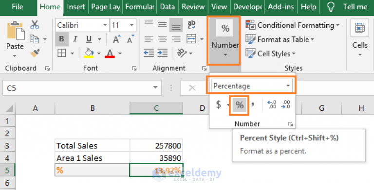 Division formula in Excel for multiple cells - ExcelDemy