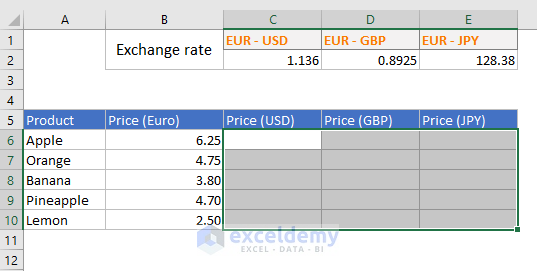 how-to-apply-same-formula-to-multiple-cells-in-excel-8-easy-ways