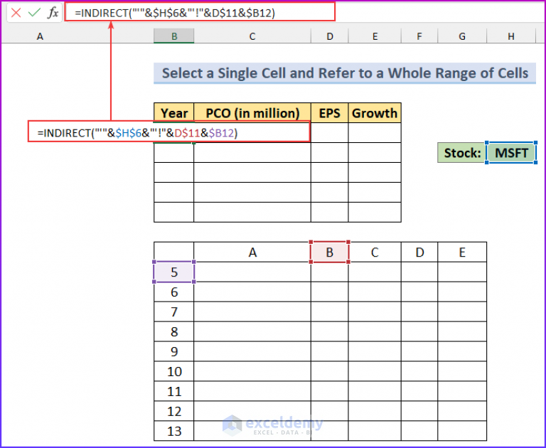 How to Reference Cell in Another Excel Sheet Based on Cell Value