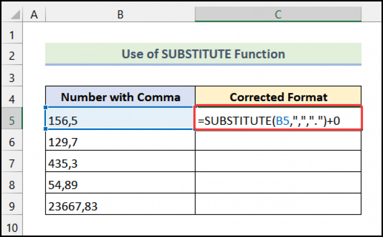 How To Remove Commas In Excel 4 Easy Methods Exceldemy 5622