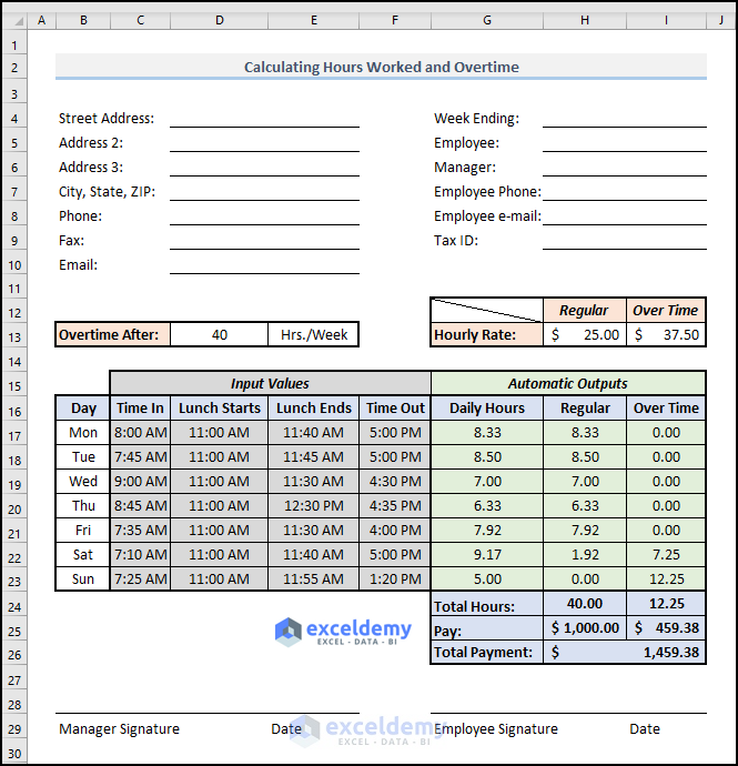 how-to-calculate-hours-worked-and-overtime-using-excel-formula