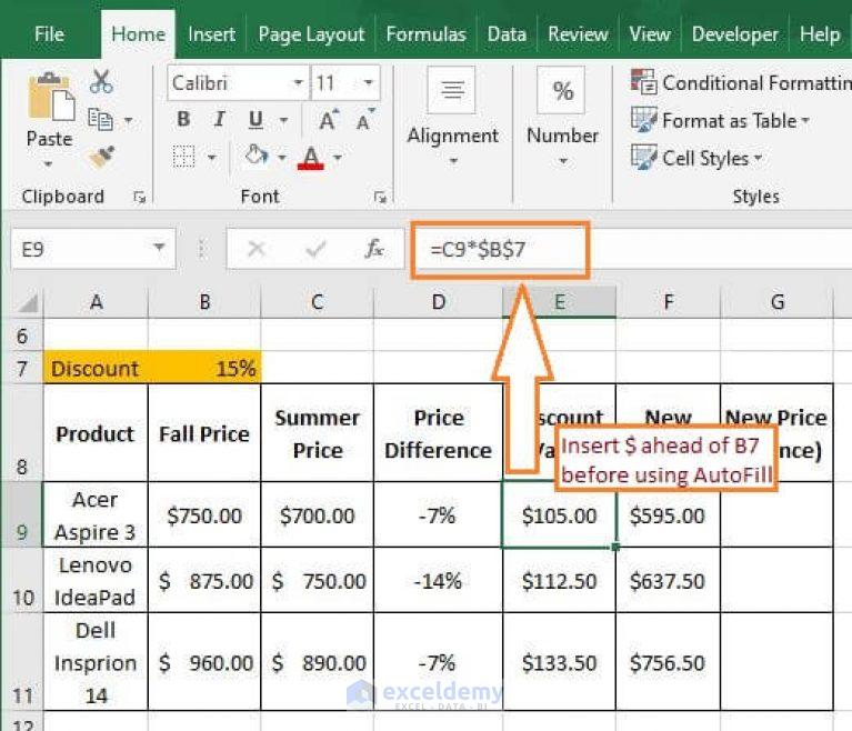 How do you Calculate Percentage Increase or Decrease in Excel