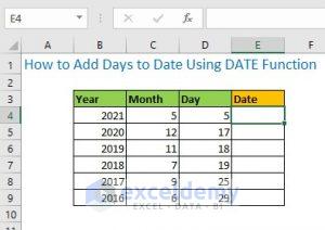 google spreadsheet add days to date