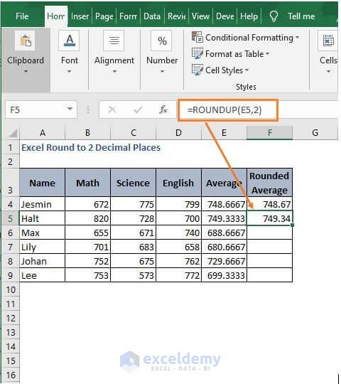  Excel Round To 2 Decimal Places with Calculator ExcelDemy