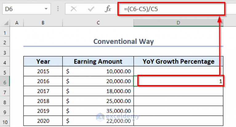 how-to-calculate-year-over-year-percentage-change-in-excel