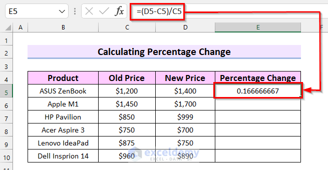 how-do-you-calculate-percentage-increase-or-decrease-in-excel-2022