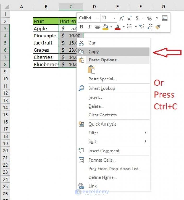 update-data-from-excel