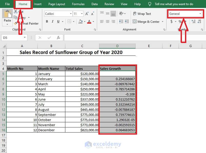 how-to-calculate-sales-growth-percentage-in-excel-2-easy-approaches