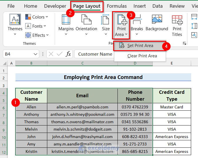 How To Print Selected Cells In Excel 6 Effective Ways 