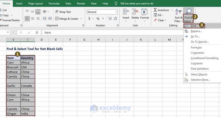 Count Cells That Are Not Blank in Excel (6 Useful Methods) - ExcelDemy