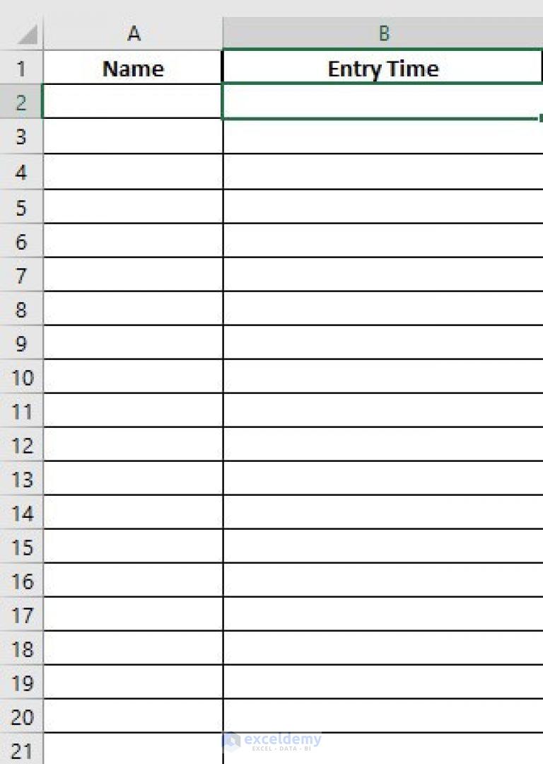 excel-automatically-enter-date-when-data-entered-7-easy-methods