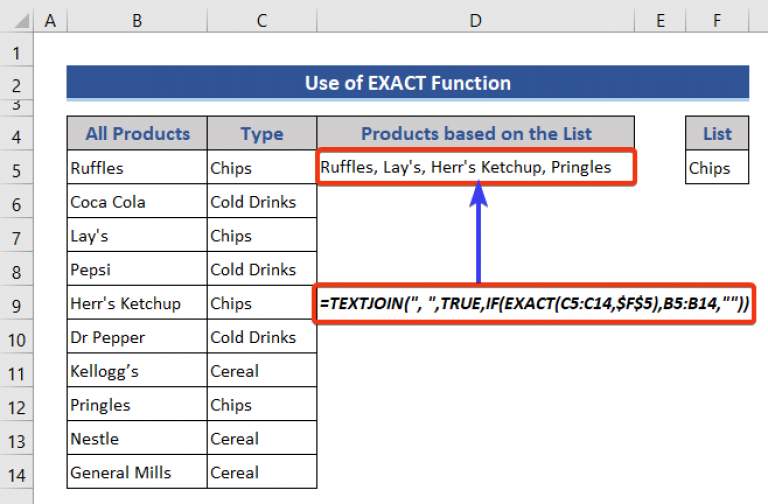 how-to-return-value-in-excel-if-cell-contains-text-from-list