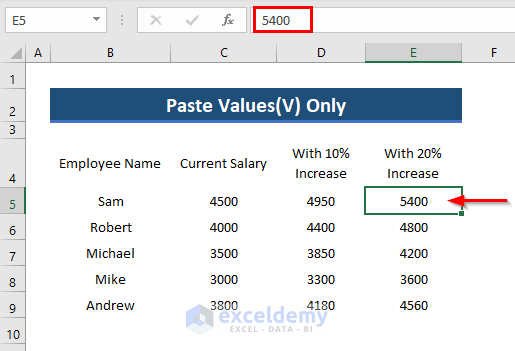 Excel Formula To Copy Cell Value From Another Sheet 4 Examples 2022 