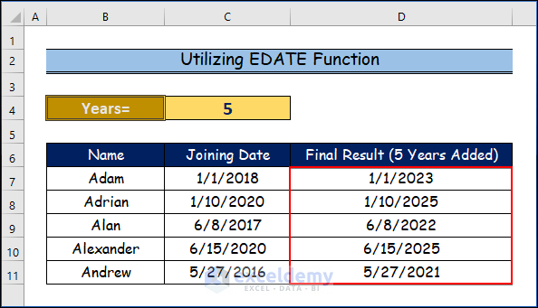 how-to-add-years-to-a-date-in-excel-3-easy-ways-exceldemy