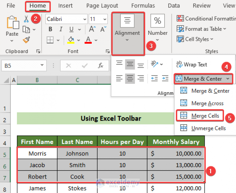 how-to-merge-multiple-cells-in-excel-at-once-3-quick-ways