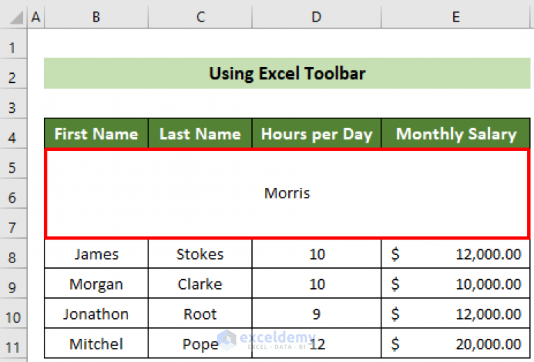 how-to-merge-multiple-cells-in-excel-at-once-3-quick-ways