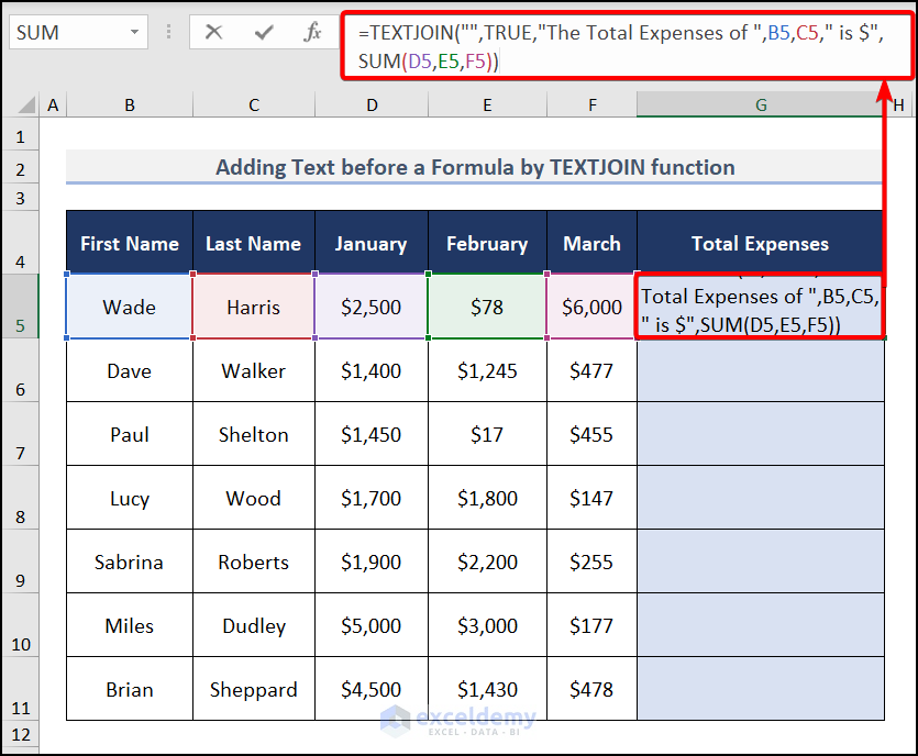 How To Add Text Before Every Cell In Excel Printable Online