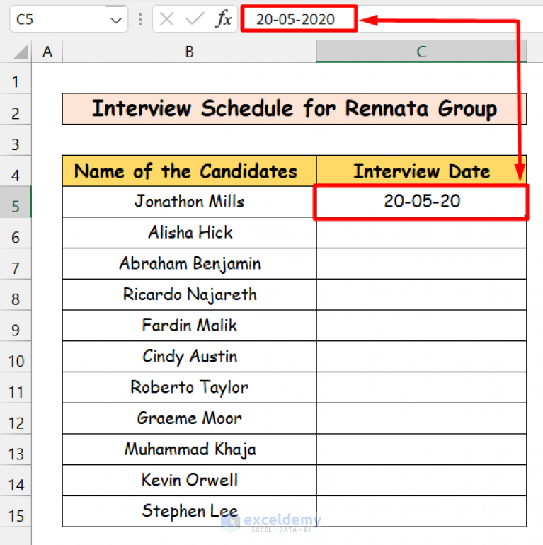 how-to-insert-dates-in-excel-automatically-4-simple-tricks