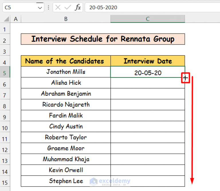 how-to-insert-dates-in-excel-automatically-4-simple-tricks