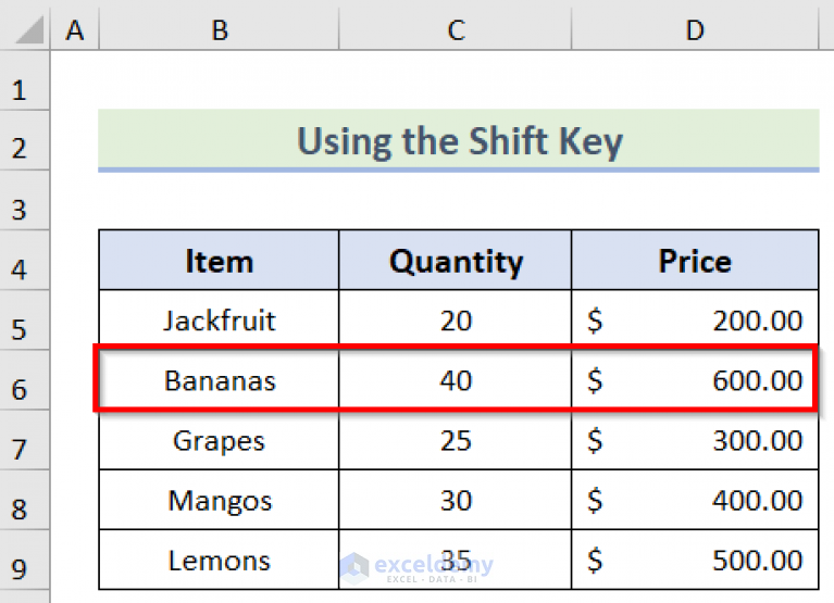 how-to-move-rows-in-excel-without-replacing-5-easy-methods