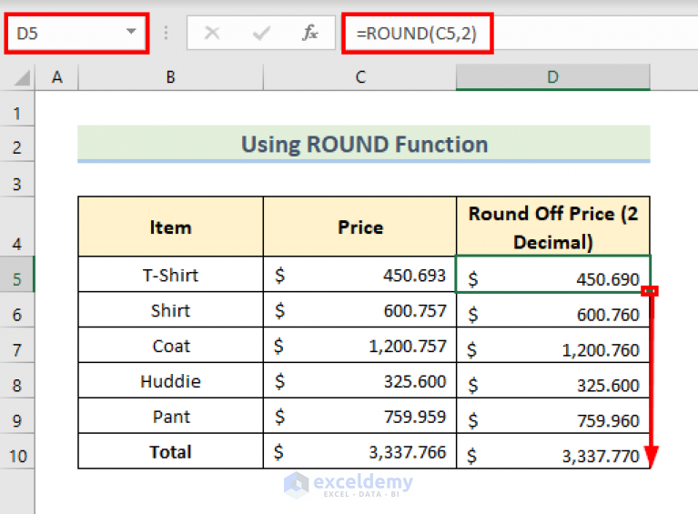 how-to-round-off-numbers-in-excel-10-easy-methods