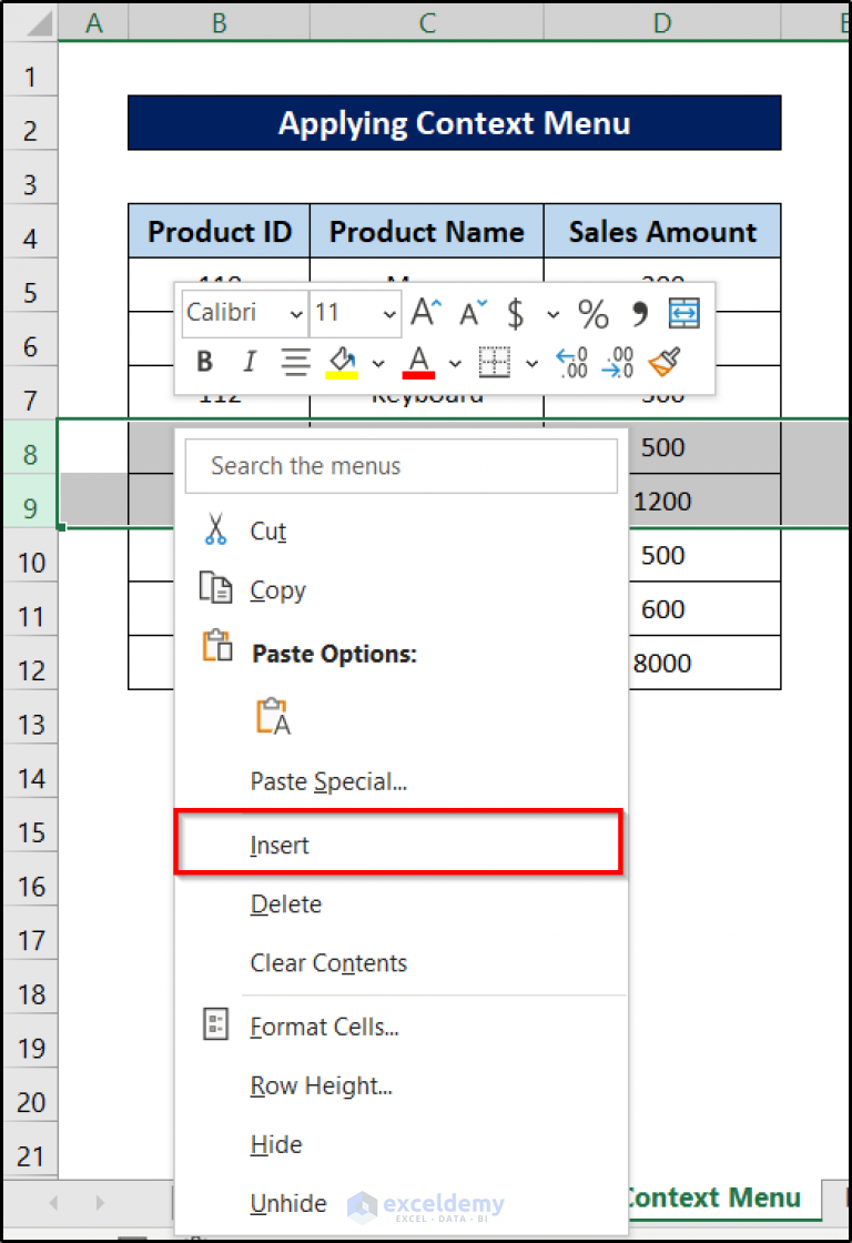 how-to-shift-cells-down-in-excel-5-easy-methods-exceldemy