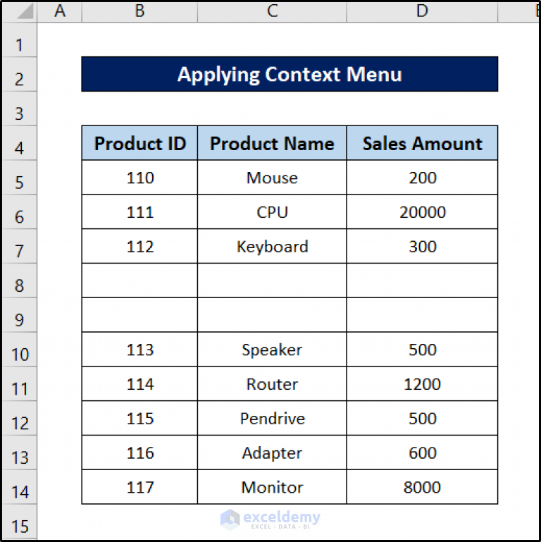 how-to-shift-cells-down-in-excel-5-easy-methods-exceldemy