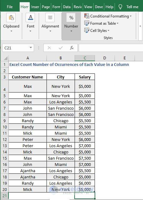 excel-count-number-of-occurrences-of-each-value-in-a-column