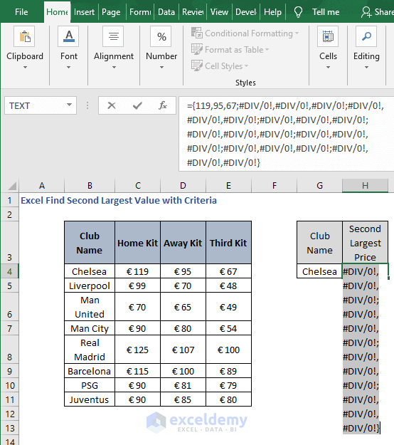 excel-find-second-largest-value-with-criteria-exceldemy