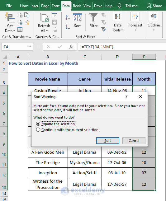 how-to-sort-dates-in-excel-by-month-exceldemy