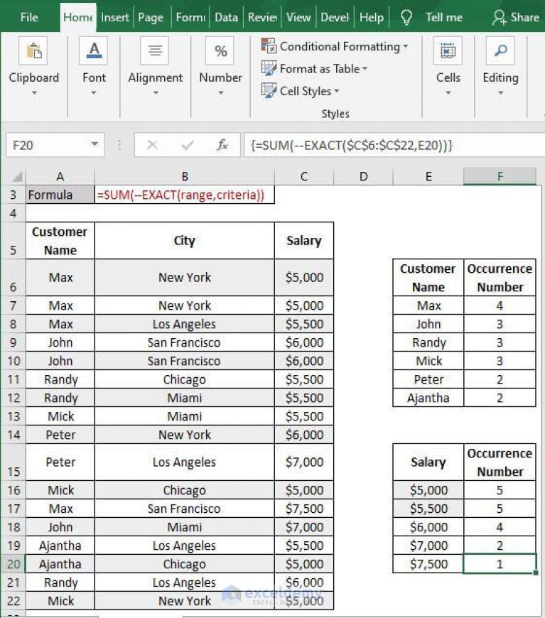 excel-count-number-of-occurrences-of-each-value-in-a-column