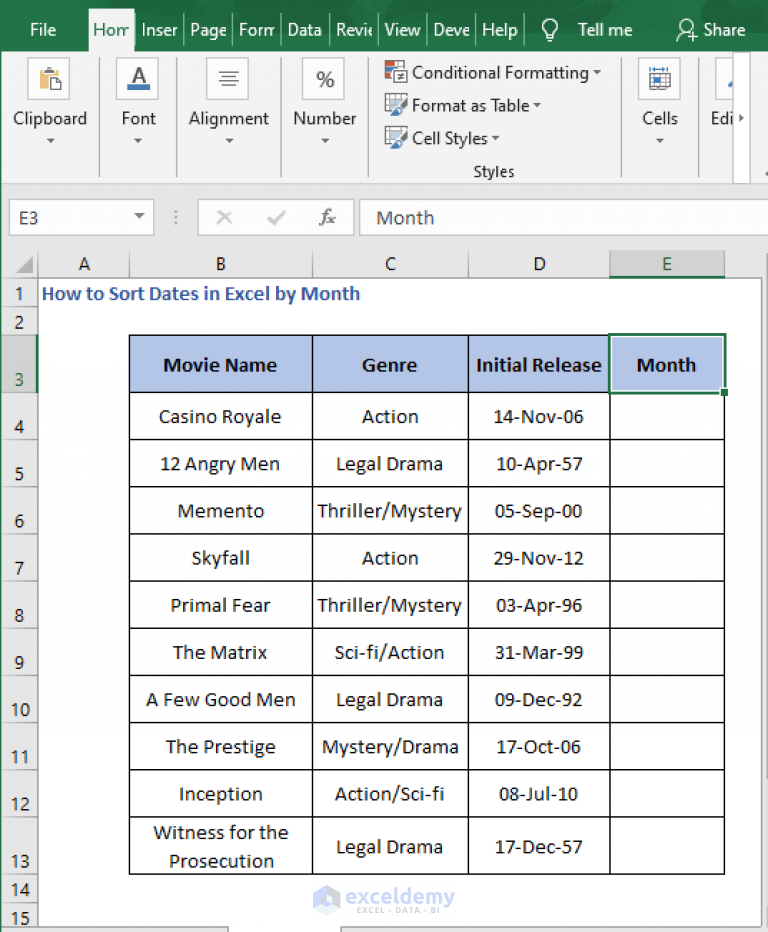 how-to-sort-dates-in-excel-by-month-4-ways-exceldemy