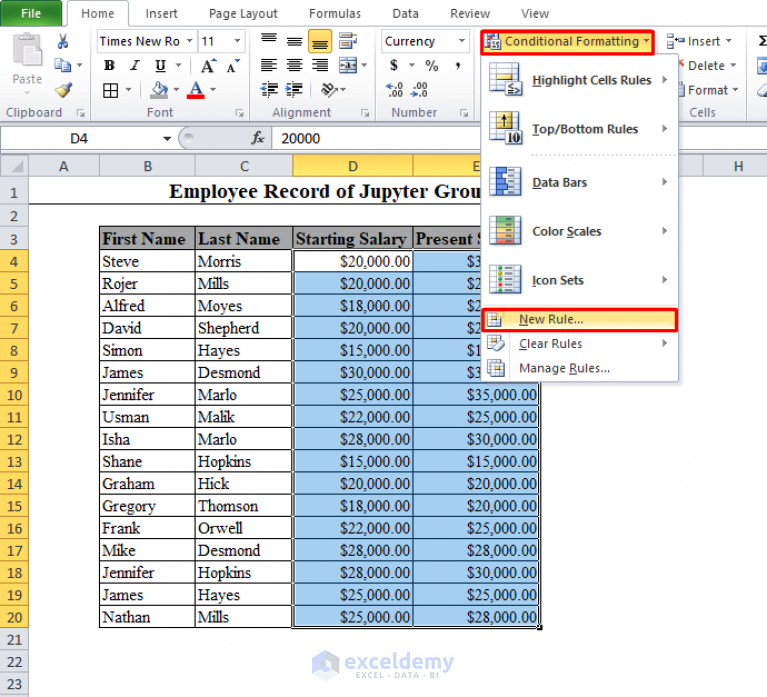 How to Compare Rows in Excel for Duplicates - ExcelDemy