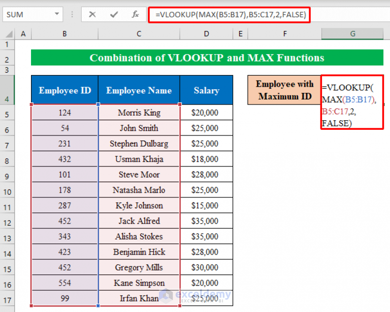 find-max-value-and-corresponding-cell-in-excel-5-quick-methods